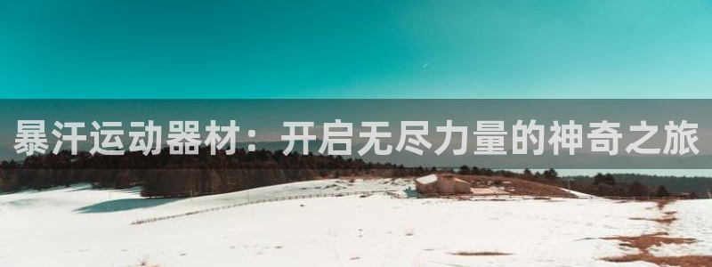 熊猫体育官网下载软件：暴汗运动器材：开启无尽力量的神